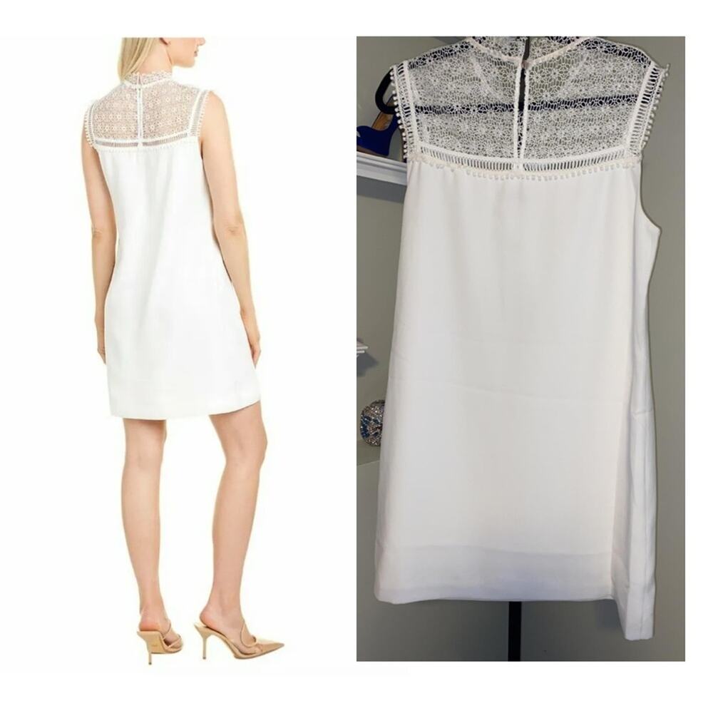 Ted Baker CARSEY Ivory Tunic Dress - Picture 1 of 16